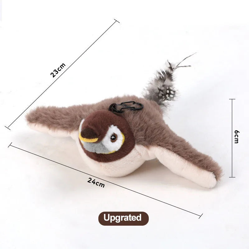 Interactive Cat Toy - Moving Bird